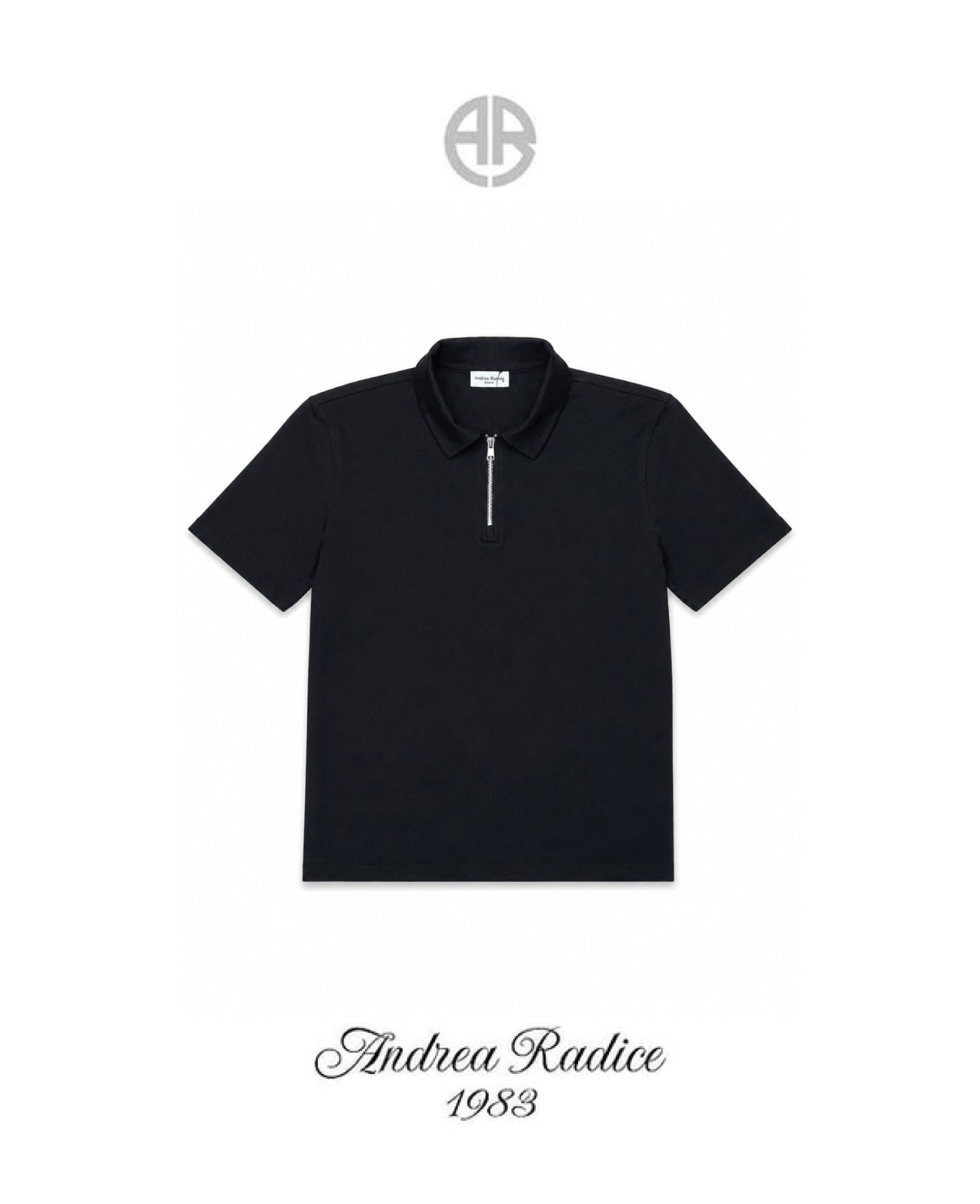 T-shirt zippé