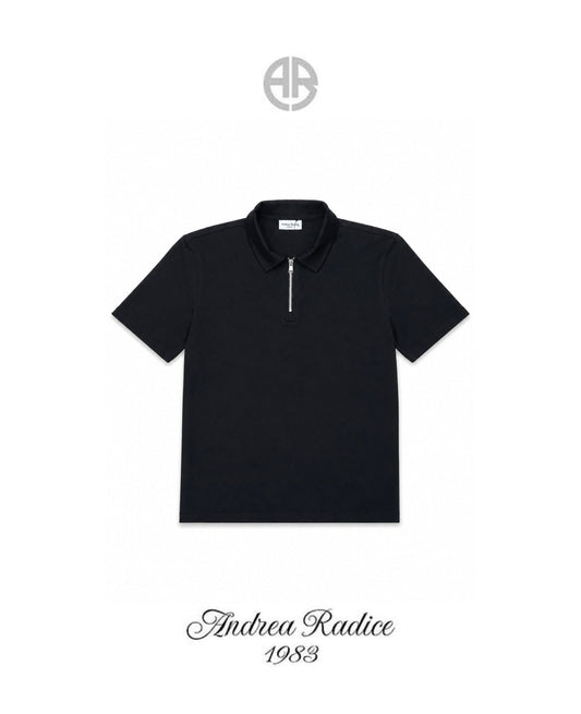 T-shirt zippé
