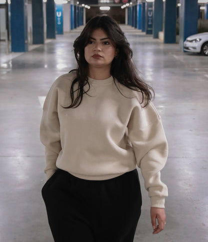 Beige Sweat-shirt