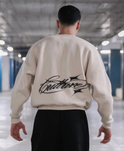 Beige Sweat-shirt