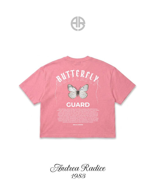 T-shirt cropped Butterfly