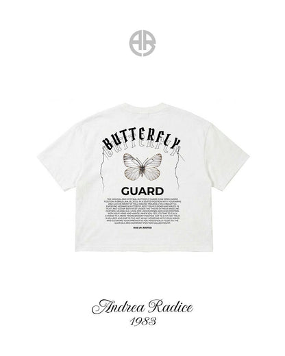 T-shirt cropped Butterfly